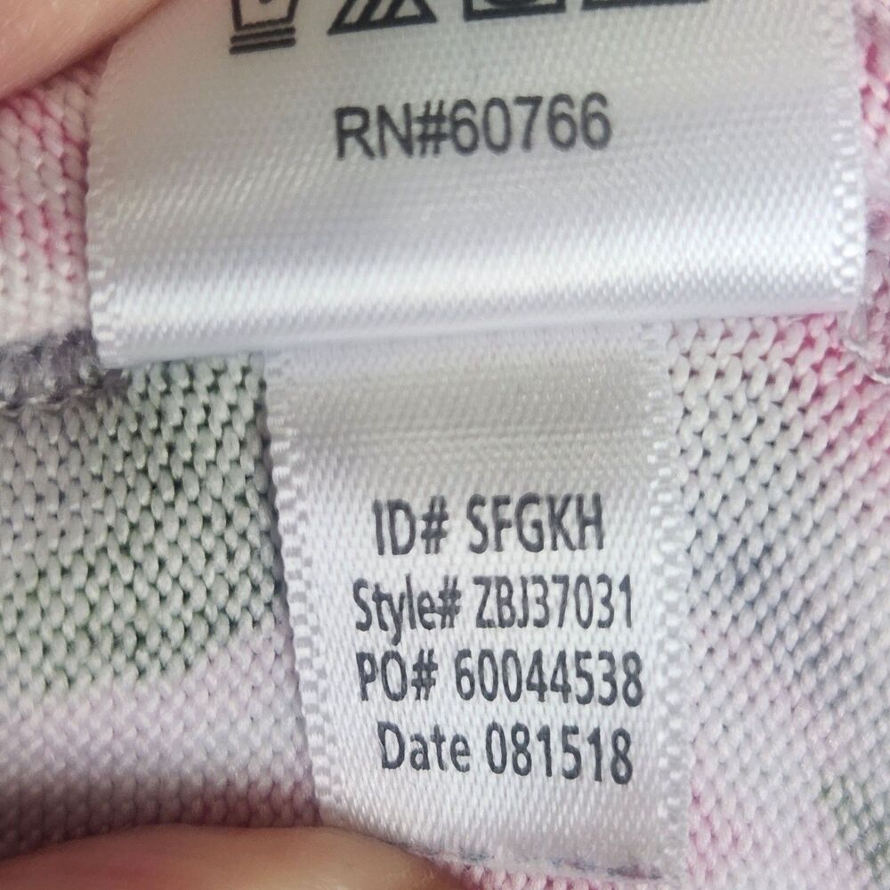 Betsey Johnson Y2K-Flirty Rose AOP-Knit Tunic/Dress-Rfl-M-Coquette-Cottagecore - Picture 10 of 10